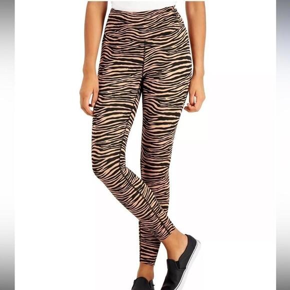 INC INTERNATIONAL CONCEPTS
Tiger-Print Compression Leggings pants S - Picture 2 of 7